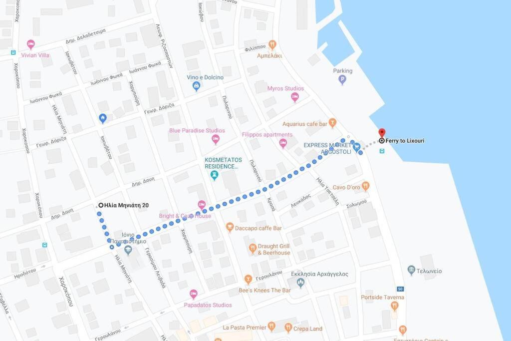 Cozy Apartment In The Heart Of The Town 아르고스톨리온 외부 사진